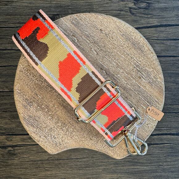 Wide CAMO Purse Strap Crossbody Guitar Strap NEW FAST SHIP - Picture 1 of 4